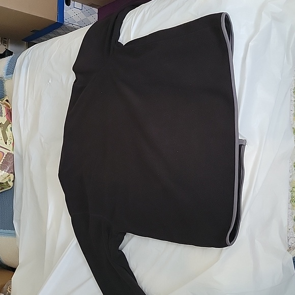 Old Navy Zip up light Jacket Size XL Black - Picture 3 of 6